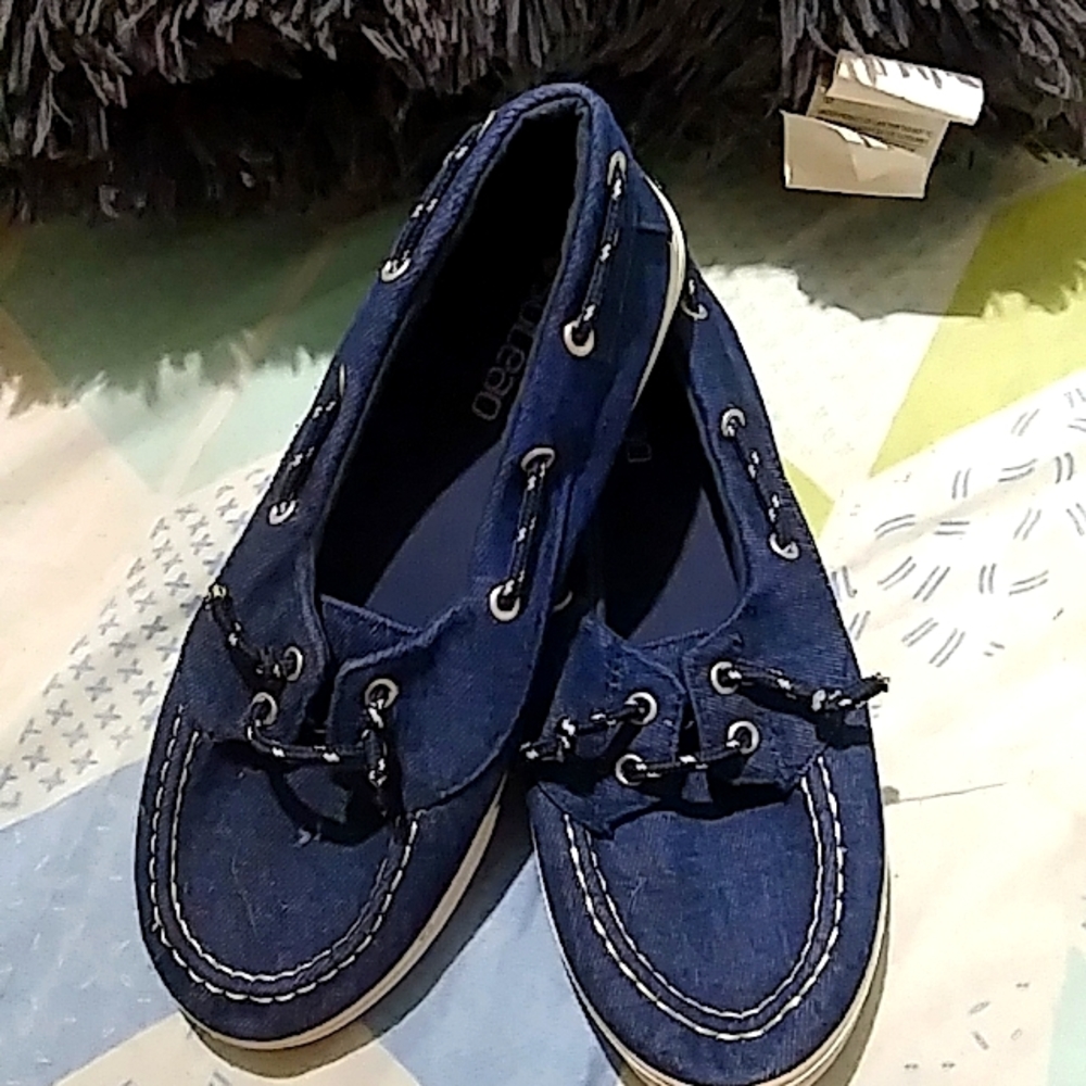 Soleado WOMEN'S FLAT jeans shoes SIZES 7